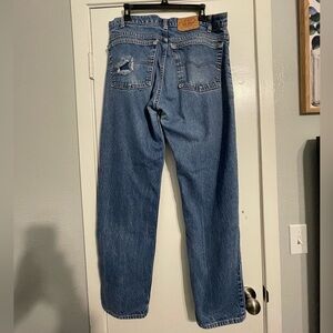 Levi's Relaxed Fit Blue Jeans for Men